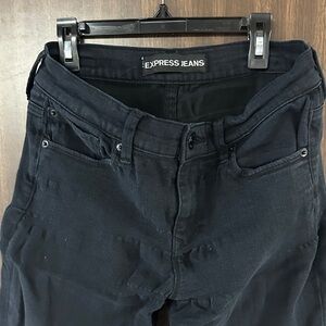 Express  women’s Black Jeans legging size size 6R